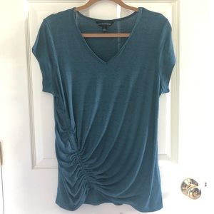 EUC Rock & Republic Ruched Shirt Large